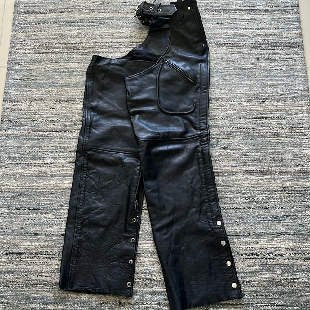 Premium Unisex Leather Riding Chaps by UNIK-